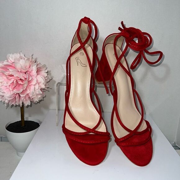 NWOB Perphy Suede Sandals - Picture 3 of 8